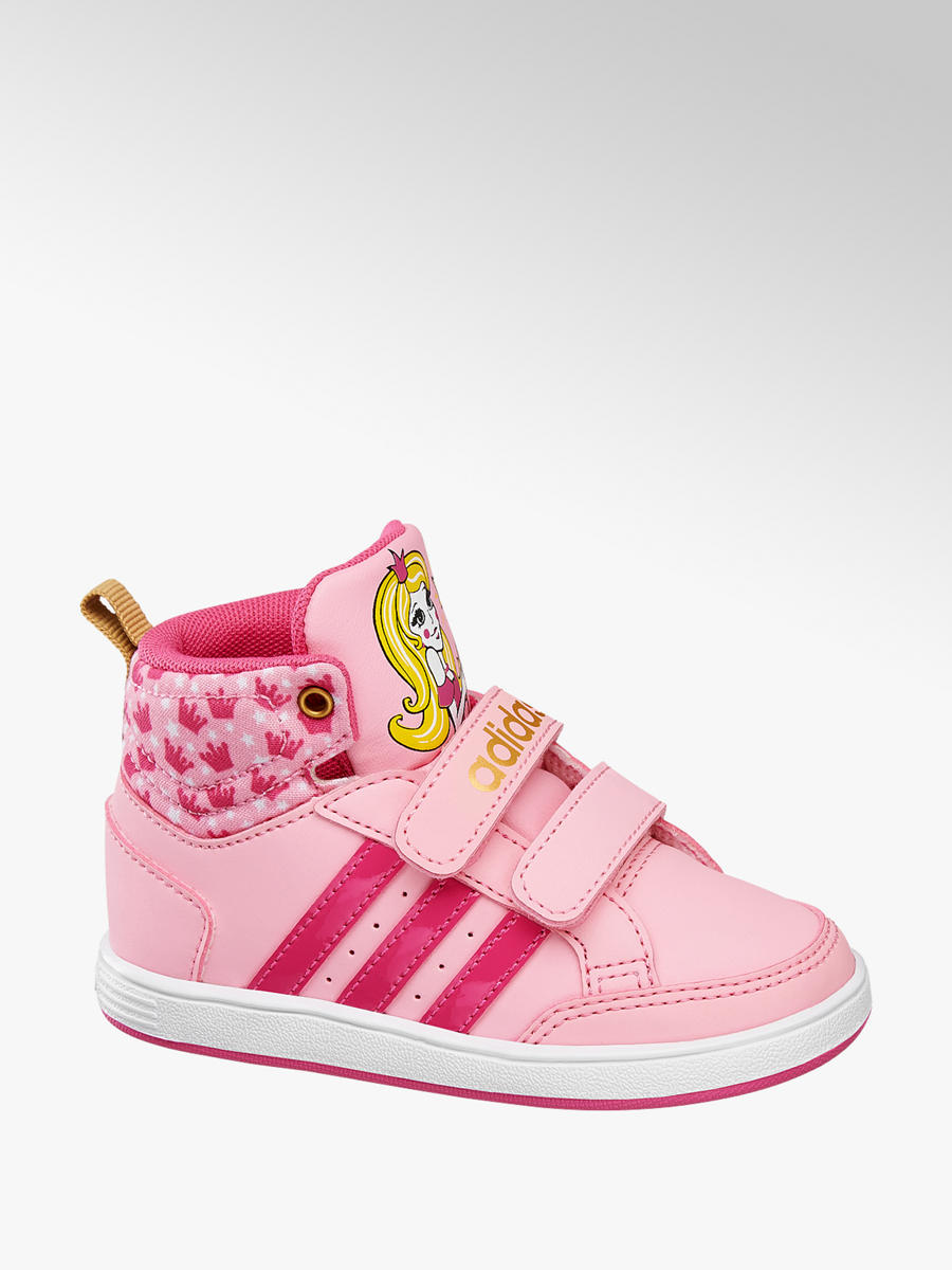 Mädchen Klettschuhe HOOPS CMF MID INF von adidas in pink - deichmann.com Mädchen Klettschuhe HOOPS CMF MID INF von adidas in pink - deichmann.com